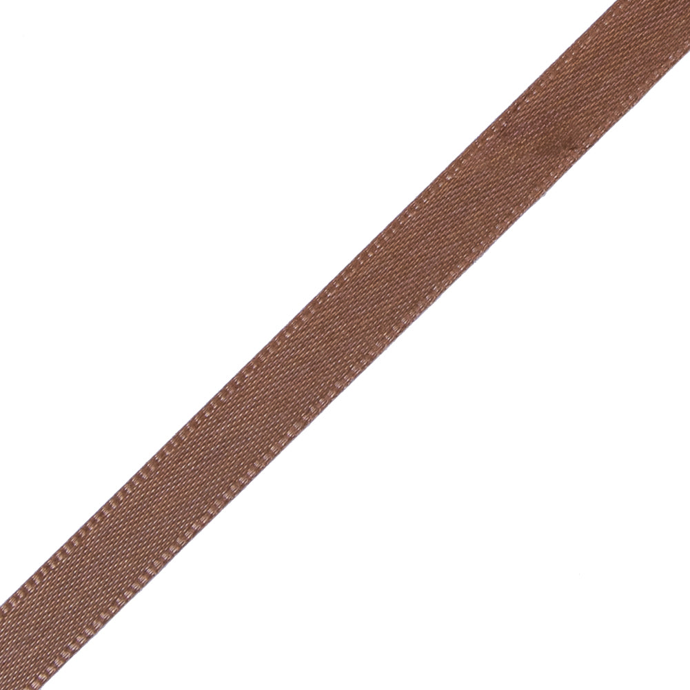 1/4" Sable Single Face Satin Ribbon Detail 1/4" Sable Single Face Satin Ribbon Detail