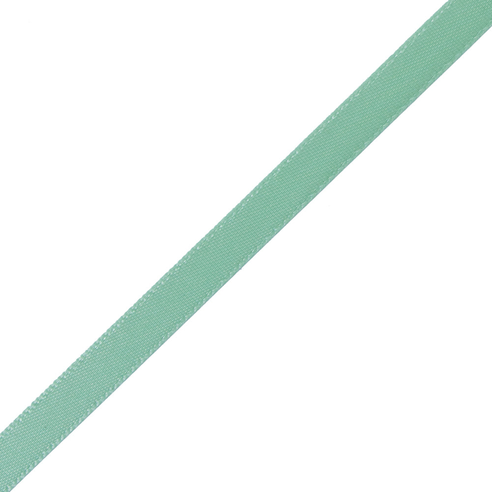 1/4" Mint Single Face Satin Ribbon Detail 1/4" Mint Single Face Satin Ribbon Detail