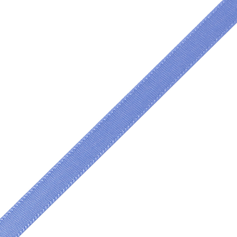 1/4" Blue Iris Single Face Satin Ribbon Detail 1/4" Blue Iris Single Face Satin Ribbon Detail