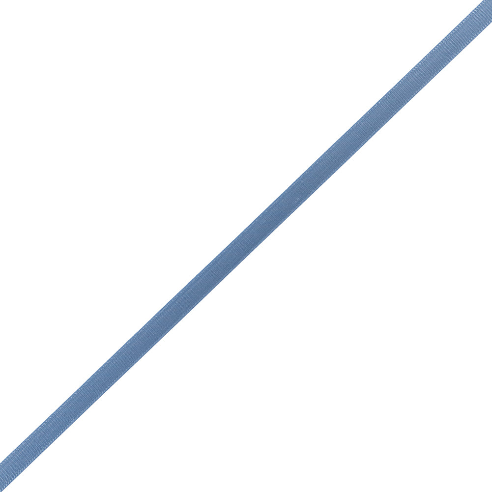 1/4" Williamsburg Blue Single Face Satin Ribbon 1/4" Williamsburg Blue Single Face Satin Ribbon