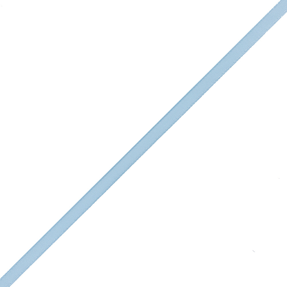 1/4" Light Blue Single Face Satin Ribbon 1/4" Light Blue Single Face Satin Ribbon