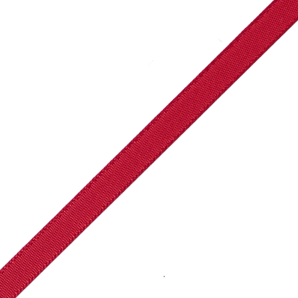 1/4" Red Single Face Satin Ribbon Detail 1/4" Red Single Face Satin Ribbon Detail