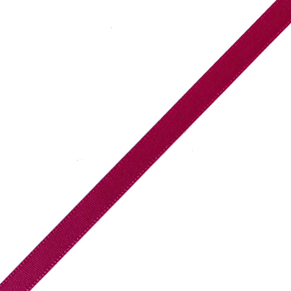 1/4" Fuchsia Single Face Satin Ribbon Detail 1/4" Fuchsia Single Face Satin Ribbon Detail