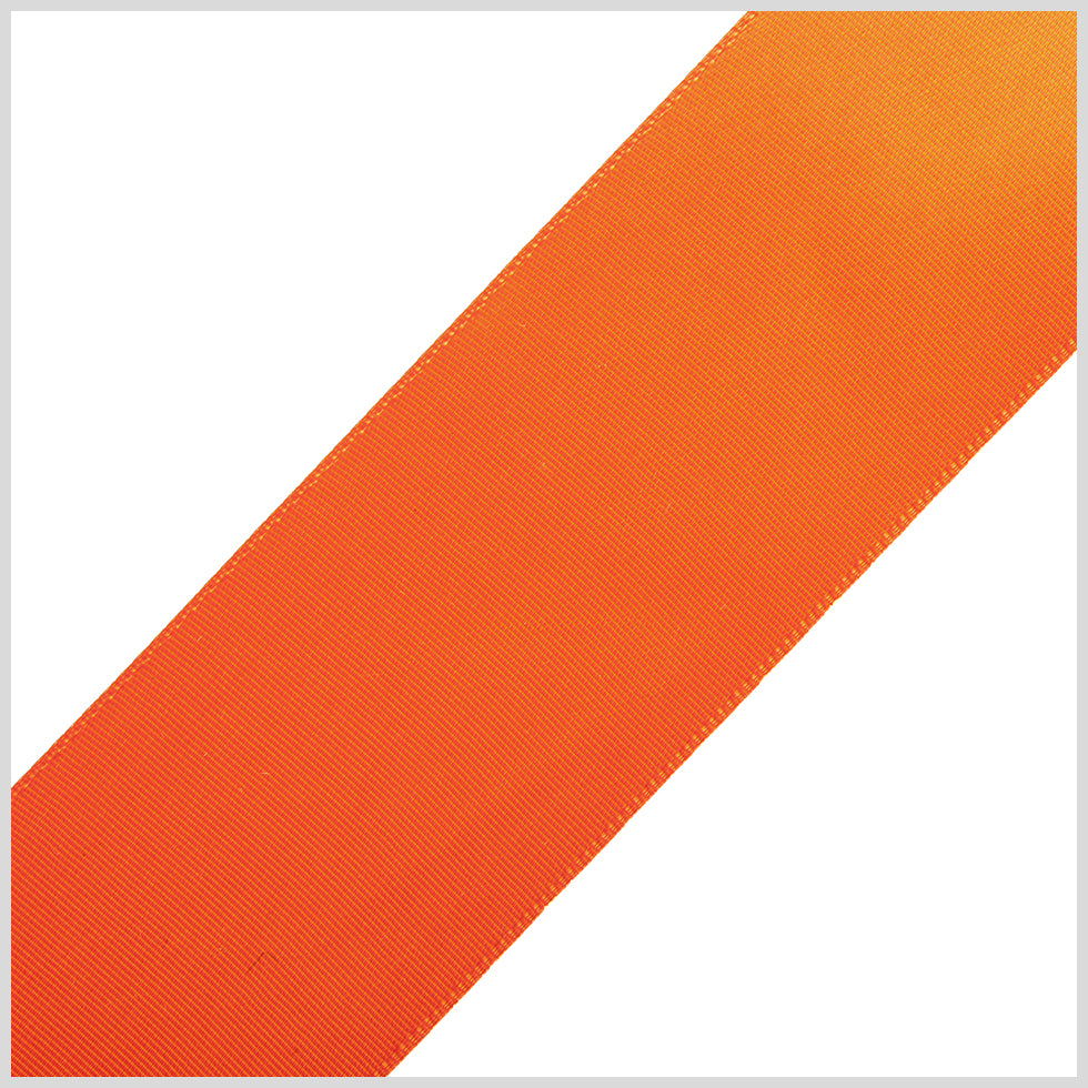 1.5" Orange Single Face Satin Ribbon 1.5" Orange Single Face Satin Ribbon