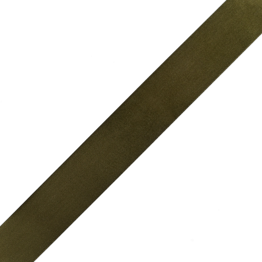 1.5" Olive Single Face Satin Ribbon 1.5" Olive Single Face Satin Ribbon