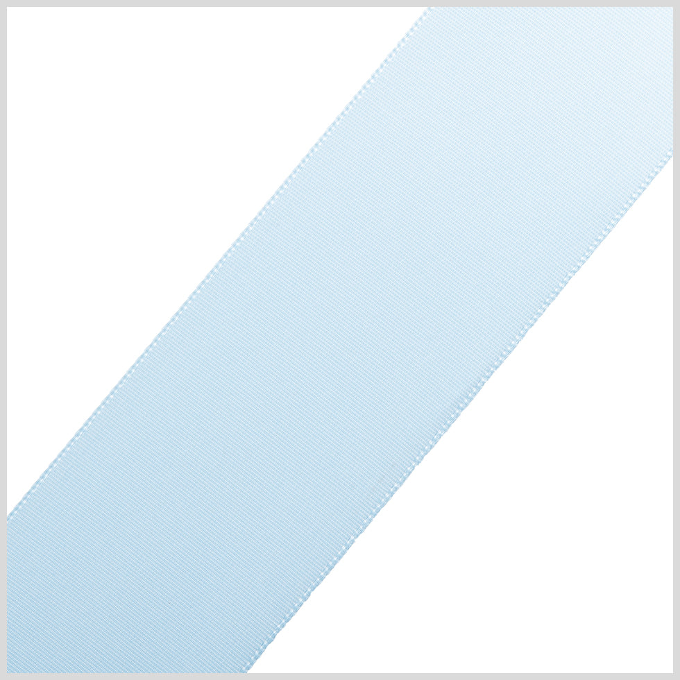 1.5" Light Blue Single Face Satin Ribbon