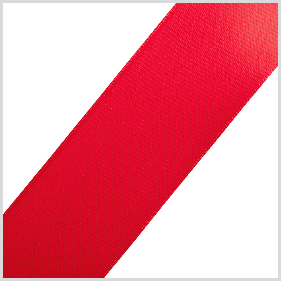 1.5" Red Single Face Satin Ribbon 1.5" Red Single Face Satin Ribbon