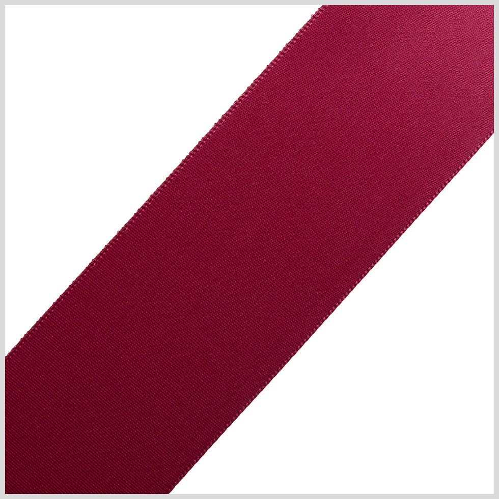 1.5" Wine Single Face Satin Ribbon 1.5" Wine Single Face Satin Ribbon
