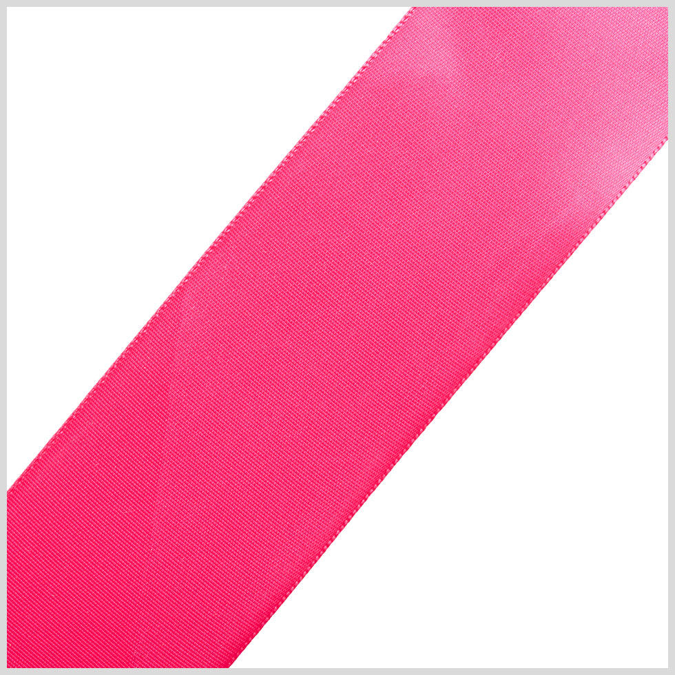 1.5" Shocking Pink Single Face Satin Ribbon 1.5" Shocking Pink Single Face Satin Ribbon