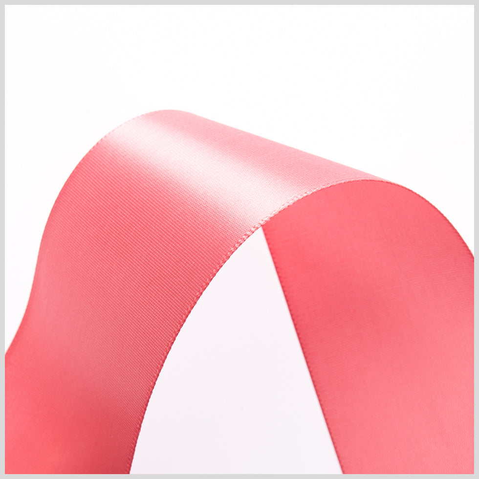 Dusty Rose Single Face Satin Ribbon Detail Dusty Rose Single Face Satin Ribbon Detail