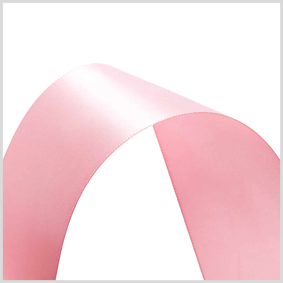 1.5" Pink Single Face Satin Ribbon Detail 1.5" Pink Single Face Satin Ribbon Detail