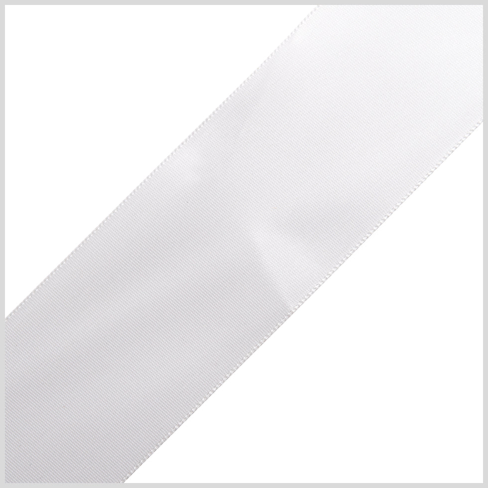 1.5" Millennium Silver Single Face Satin Ribbon 1.5" Millennium Silver Single Face Satin Ribbon
