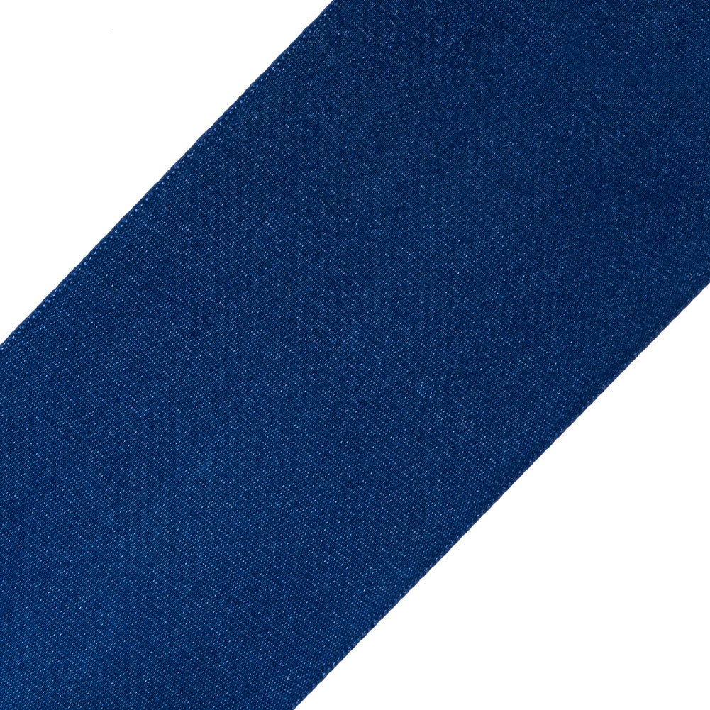 2.25" Light Navy Single Face Satin Ribbon Detail 2.25" Light Navy Single Face Satin Ribbon Detail