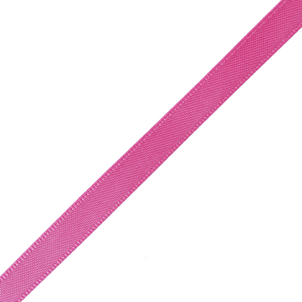1/4" Hot Pink Double Face Satin Ribbon Detail 1/4" Hot Pink Double Face Satin Ribbon Detail