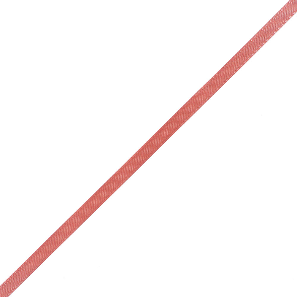 1/4" Peach Double Face Satin Ribbon 1/4" Peach Double Face Satin Ribbon