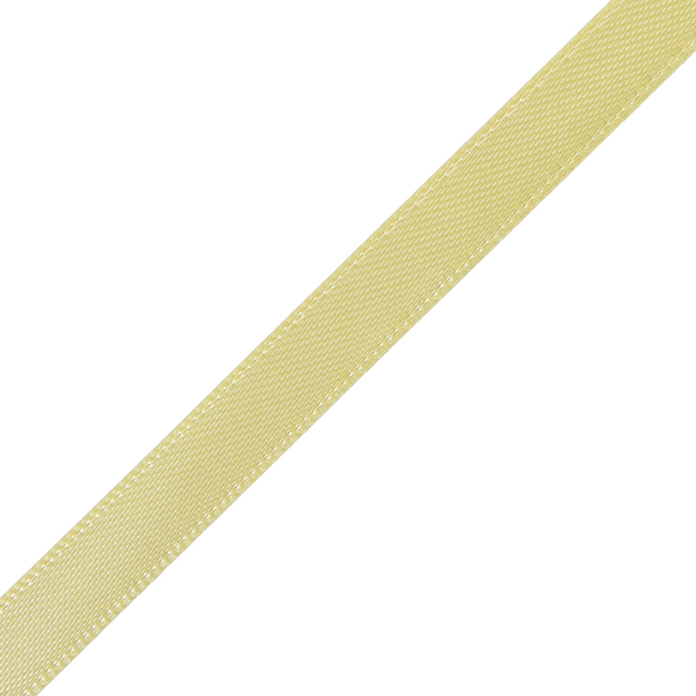 1/4" Maize Double Face Satin Ribbon Detail 1/4" Maize Double Face Satin Ribbon Detail