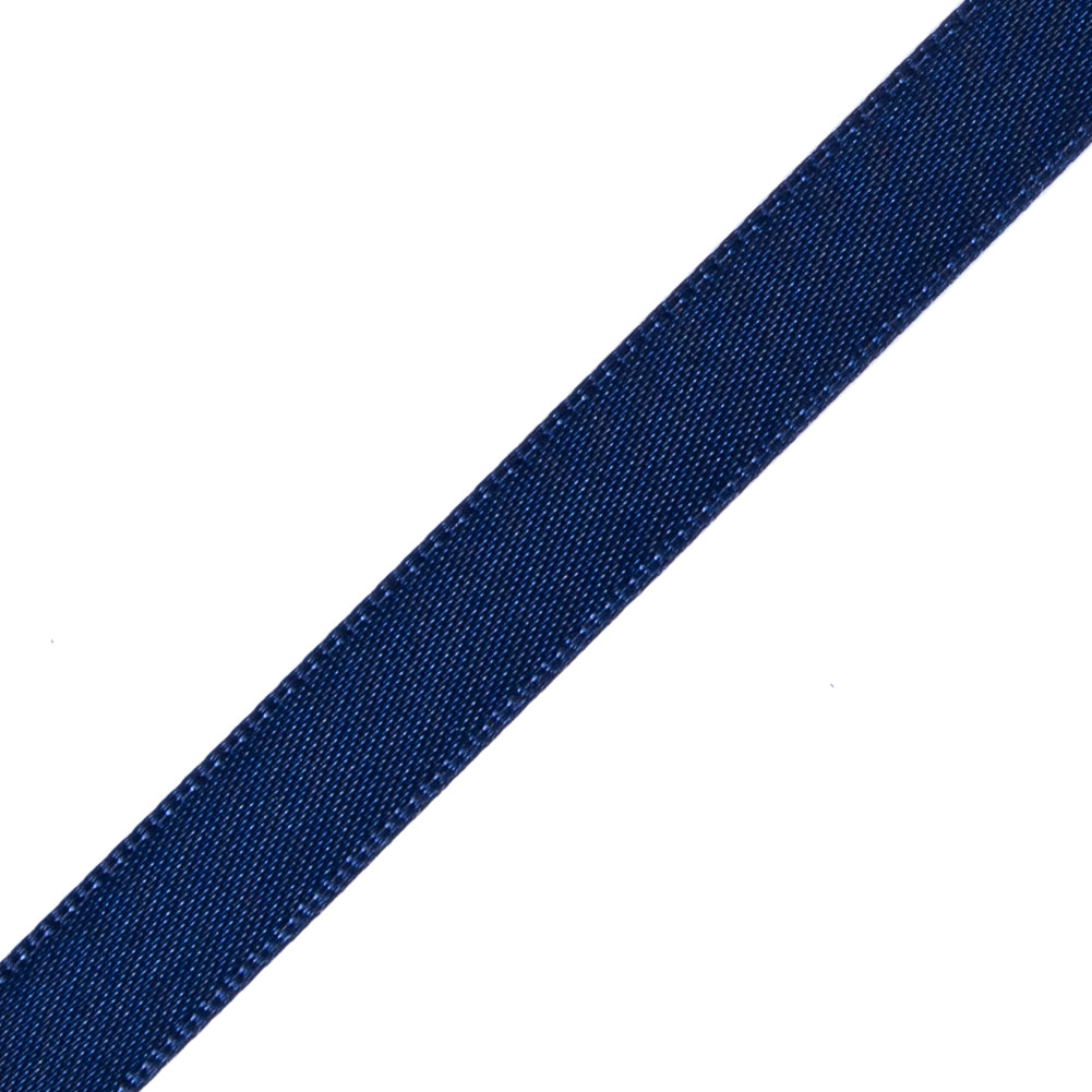 3/8" Navy Double Face Satin Ribbon Detail 3/8" Navy Double Face Satin Ribbon Detail