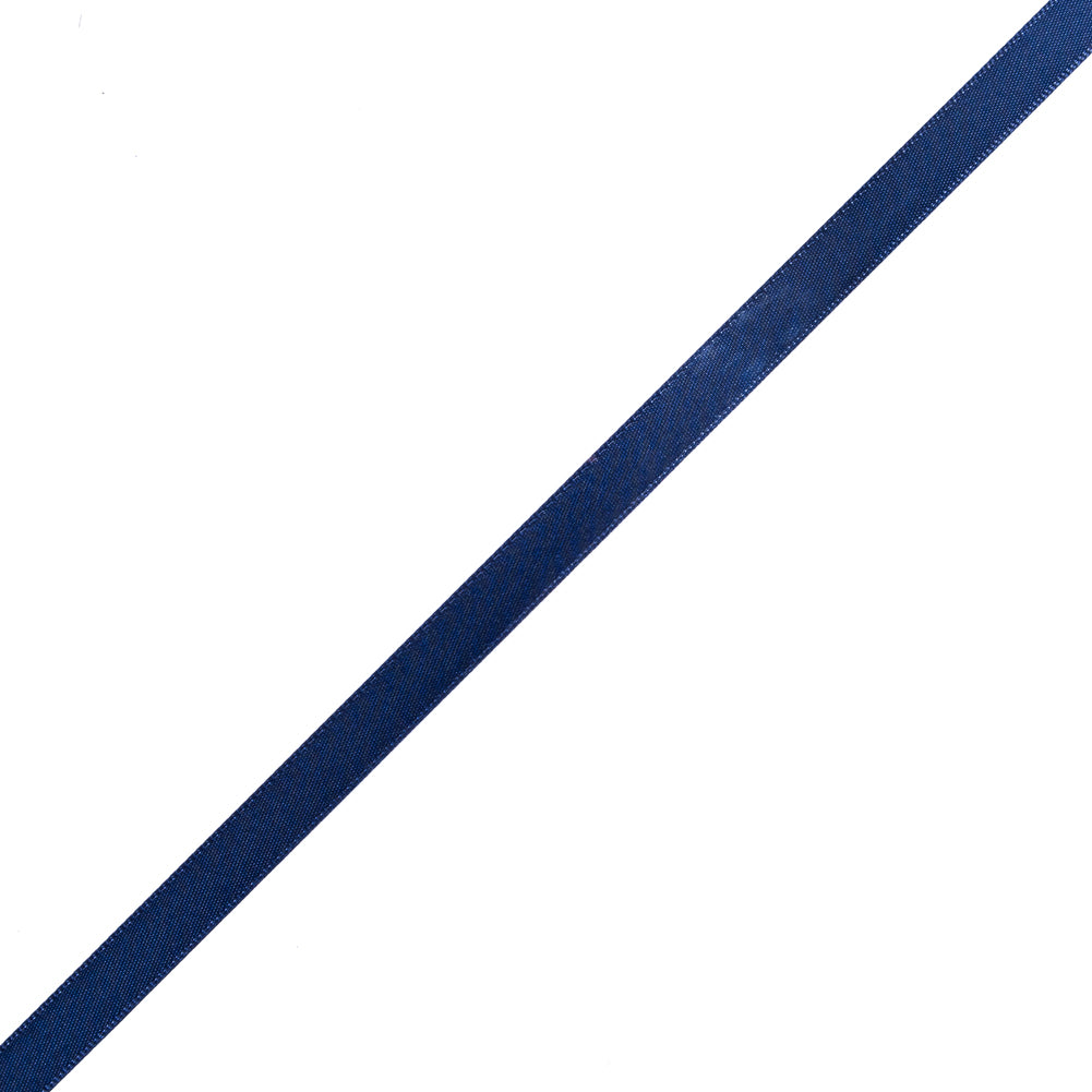 3/8" Navy Double Face Satin Ribbon 3/8" Navy Double Face Satin Ribbon