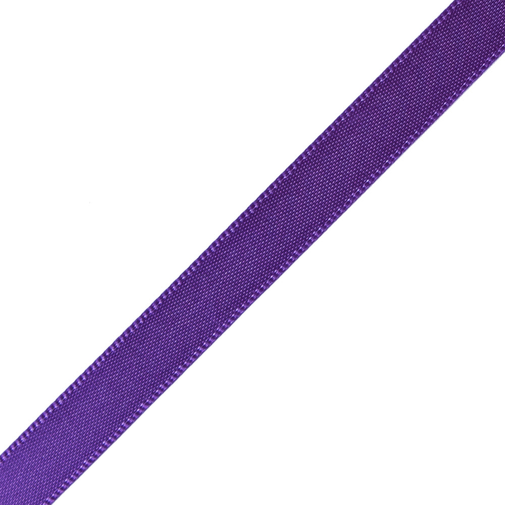 3/8" Purple Double Face Satin Ribbon Detail 3/8" Purple Double Face Satin Ribbon Detail