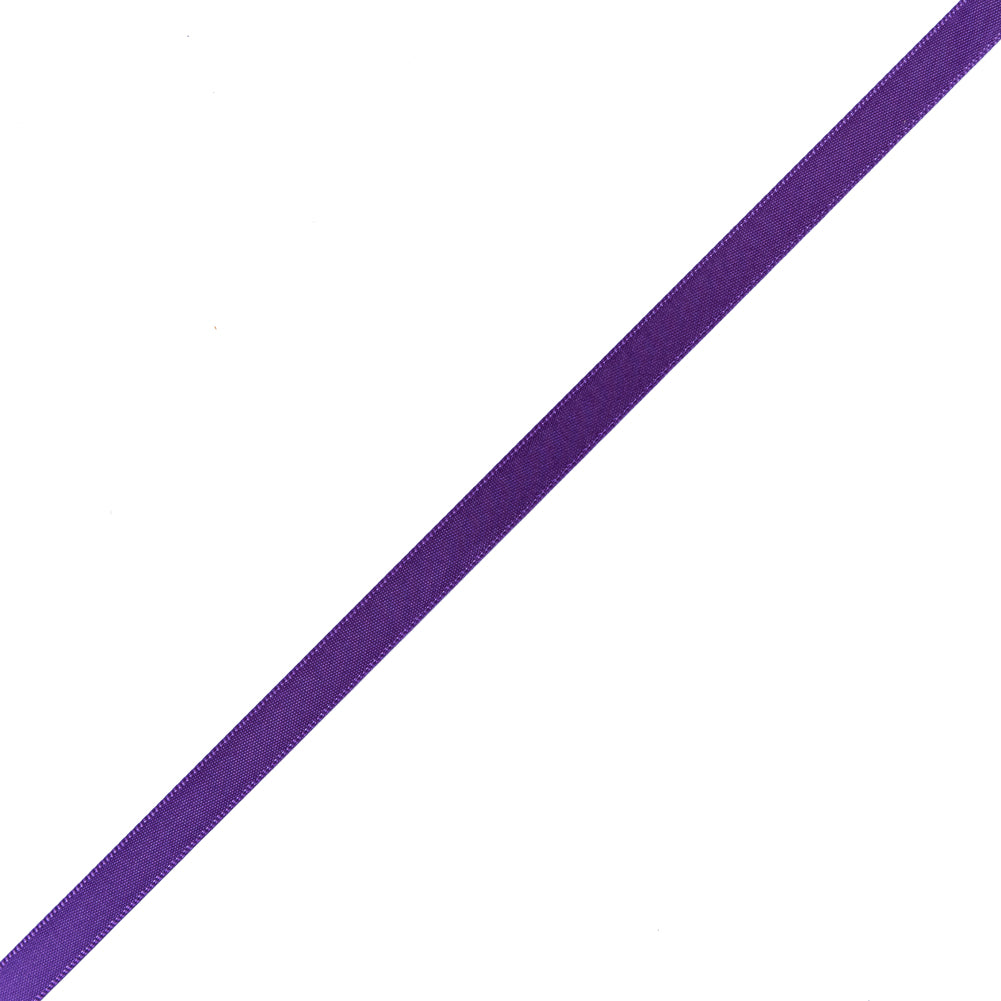 3/8" Purple Double Face Satin Ribbon 3/8" Purple Double Face Satin Ribbon