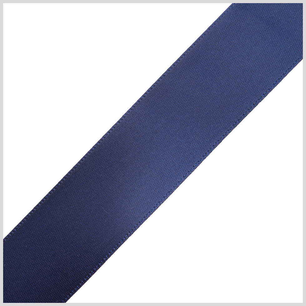 7/8" Navy Double Face Satin Ribbon 7/8" Navy Double Face Satin Ribbon