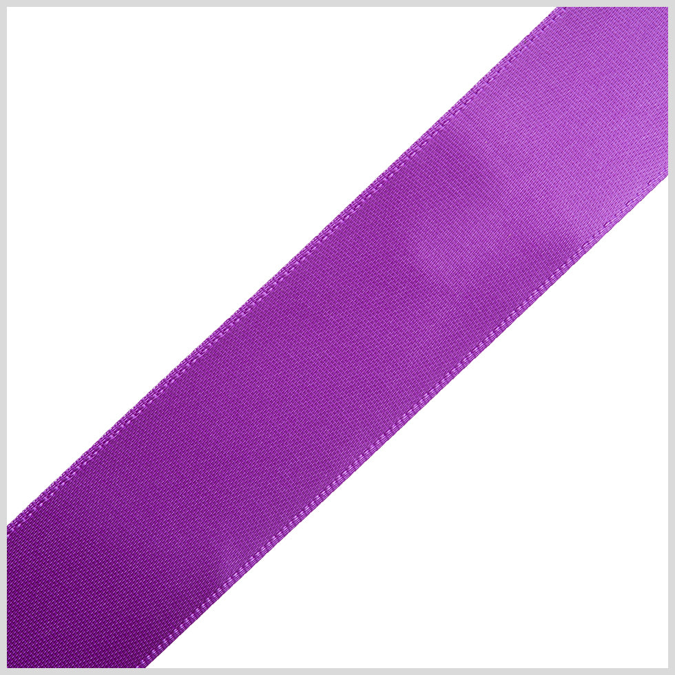 7/8" Purple Double Face Satin Ribbon 7/8" Purple Double Face Satin Ribbon