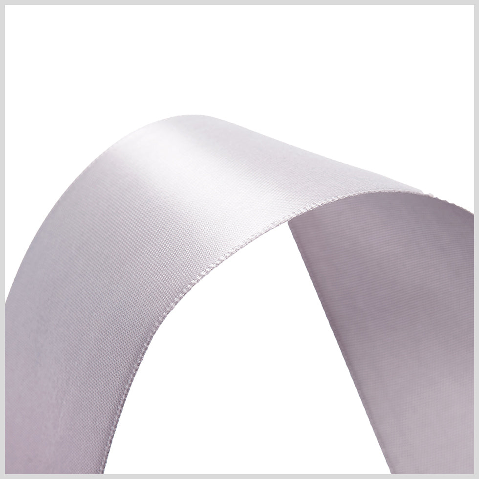 1.5" Light Gray Double Face Satin Ribbon Detail 1.5" Light Gray Double Face Satin Ribbon Detail