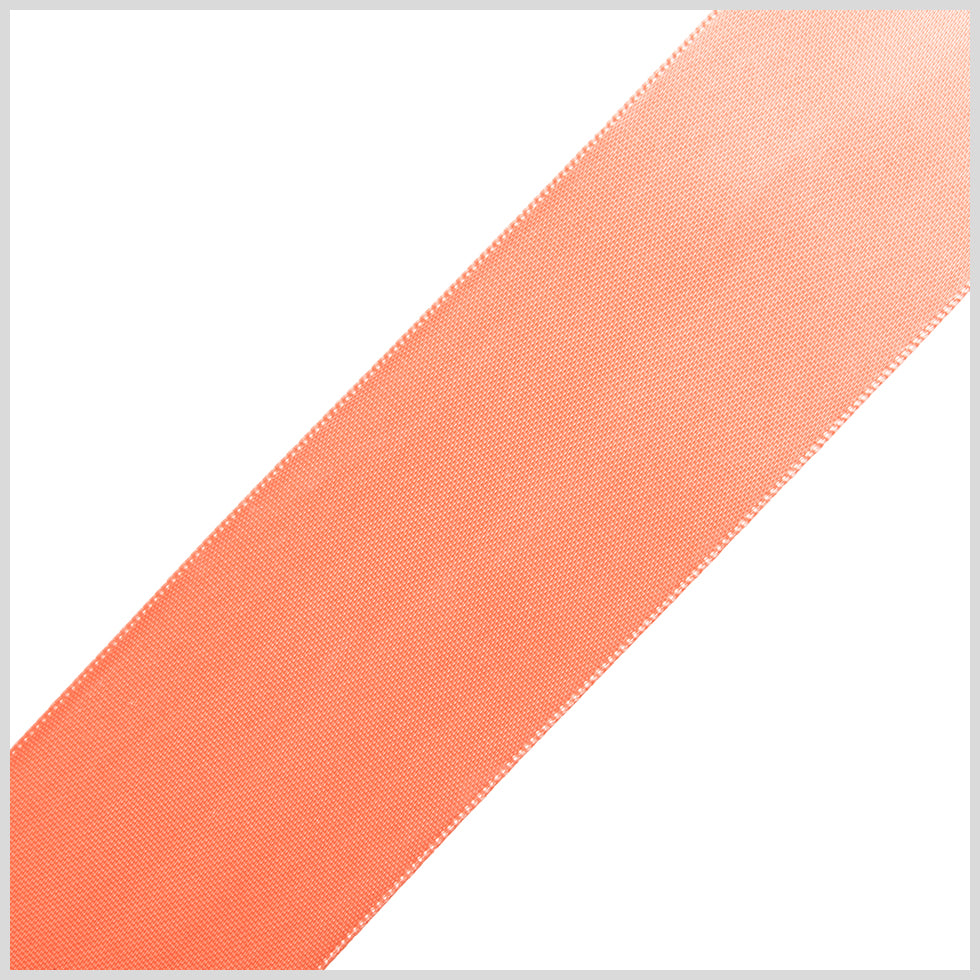 1.5" Peach Double Face Satin Ribbon 1.5" Peach Double Face Satin Ribbon