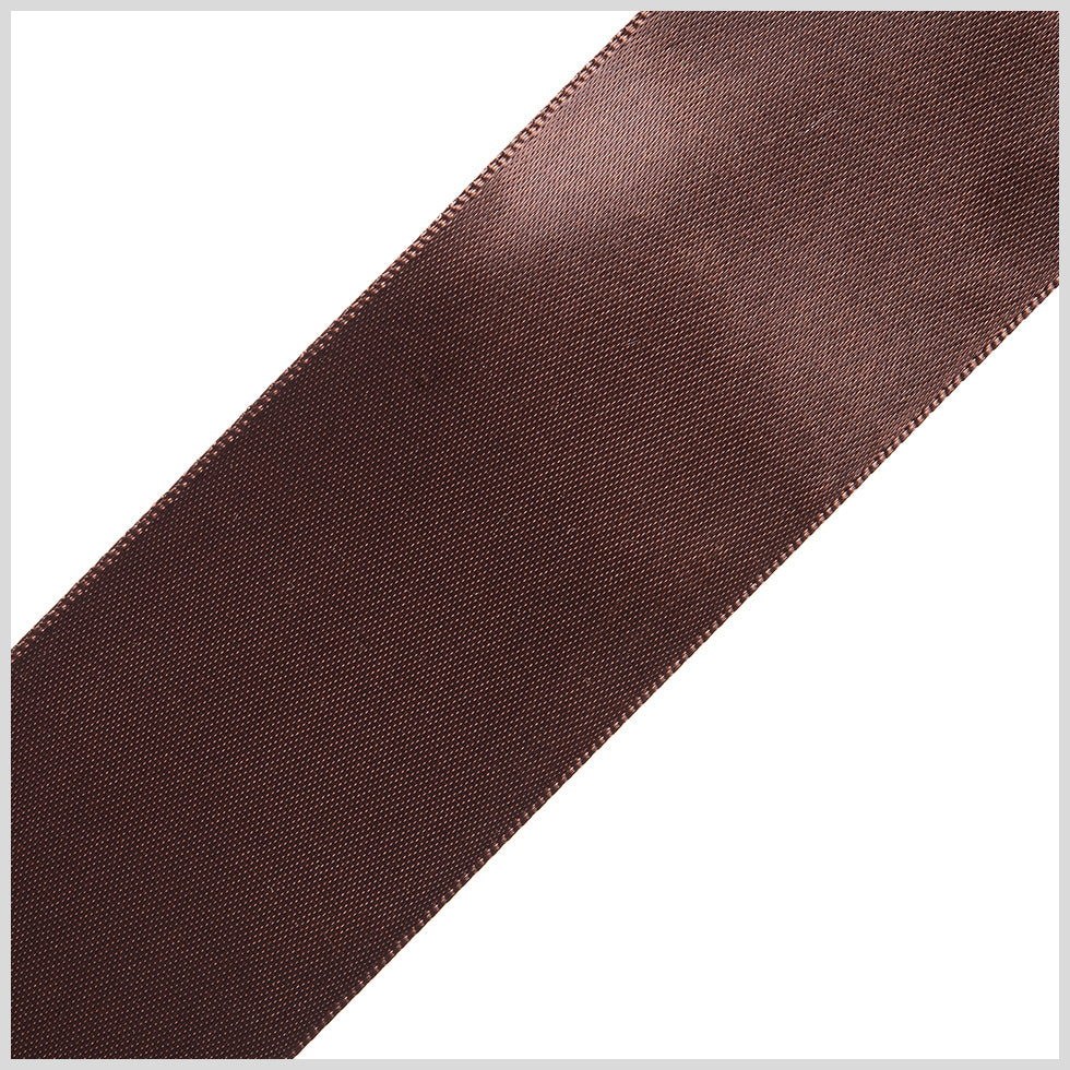 1.5" Brown Double Face Satin Ribbon 1.5" Brown Double Face Satin Ribbon