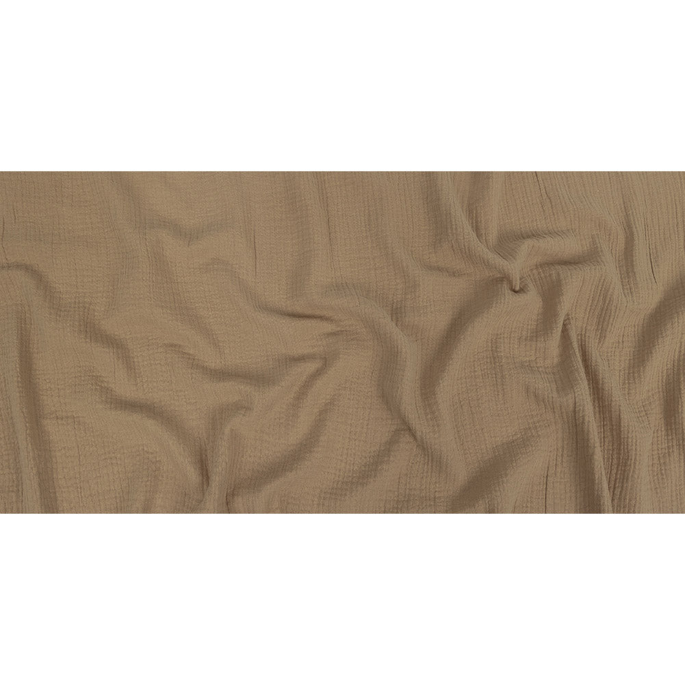 Double Cotton Gauze - Taupe - Talamanca Collection Folded Double Cotton Gauze - Taupe - Talamanca Collection Folded