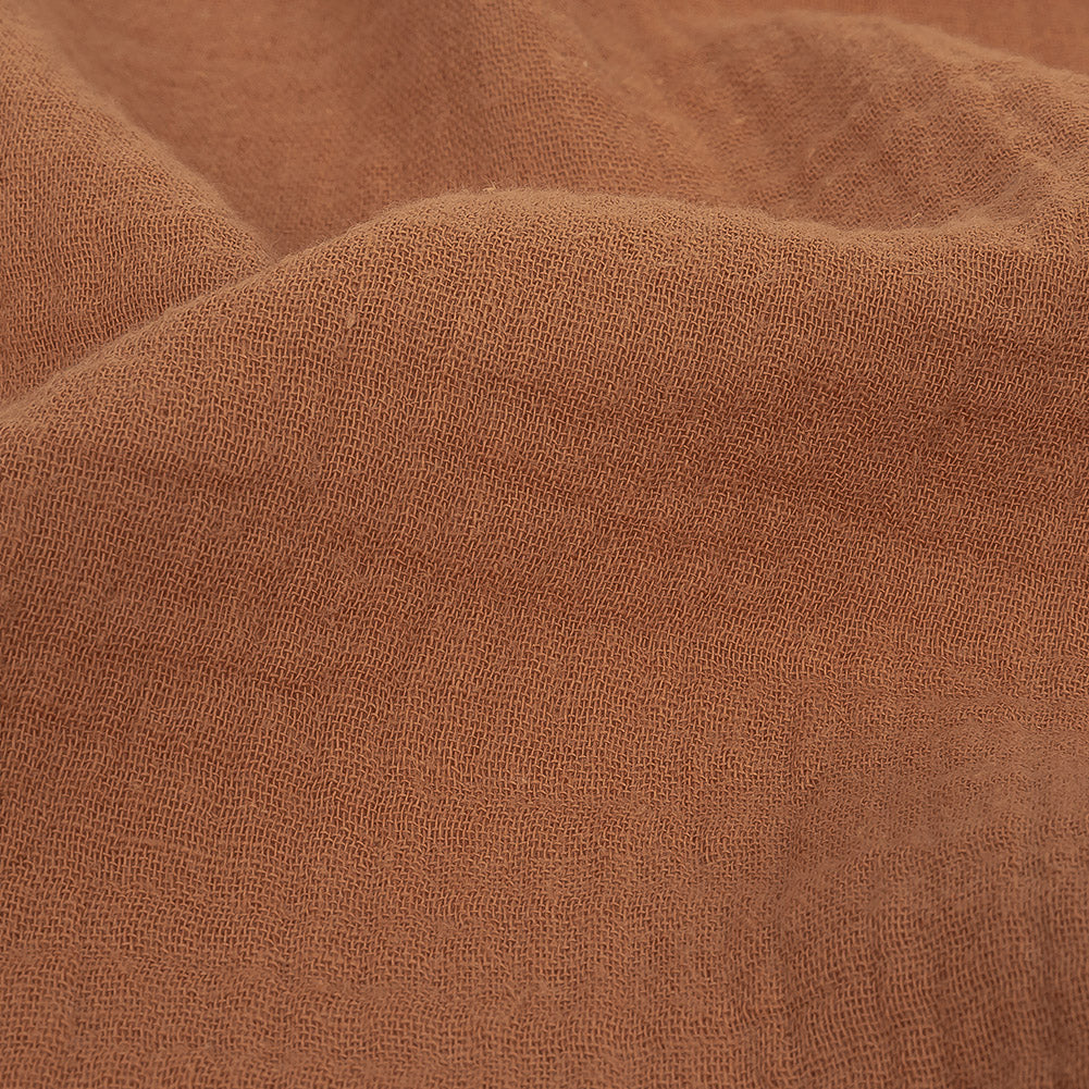 Double Cotton Gauze - Caramel - Talamanca Collection Full Double Cotton Gauze - Caramel - Talamanca Collection Full
