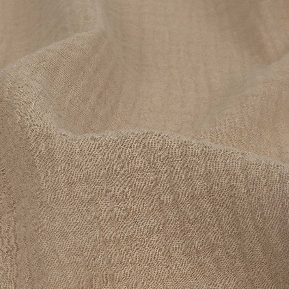 Double Cotton Gauze - Beige - Talamanca Collection Full Double Cotton Gauze - Beige - Talamanca Collection Full