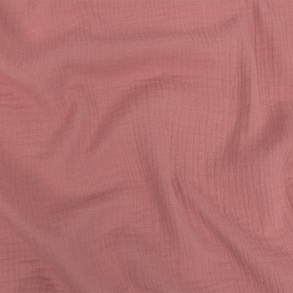 Double Cotton Gauze - Dusty Rose - Talamanca Collection Double Cotton Gauze - Dusty Rose - Talamanca Collection