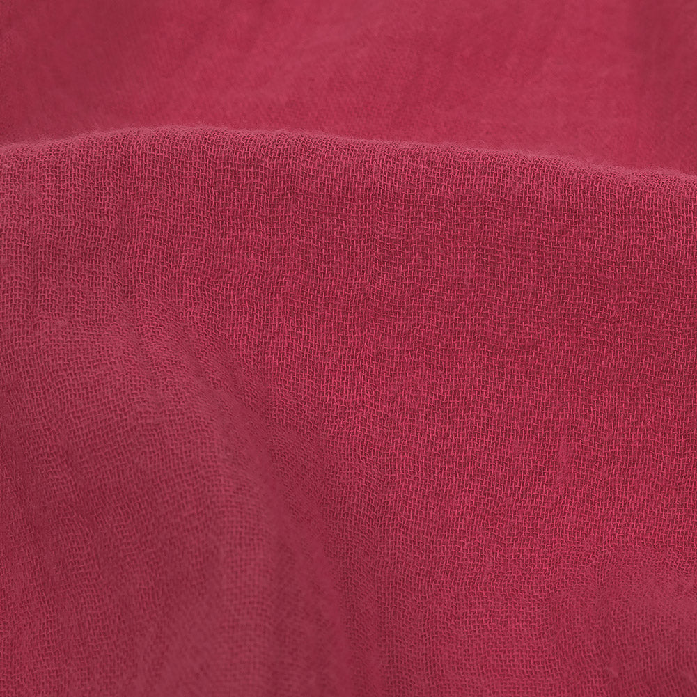 Double Cotton Gauze - Raspberry - Talamanca Collection Full Double Cotton Gauze - Raspberry - Talamanca Collection Full