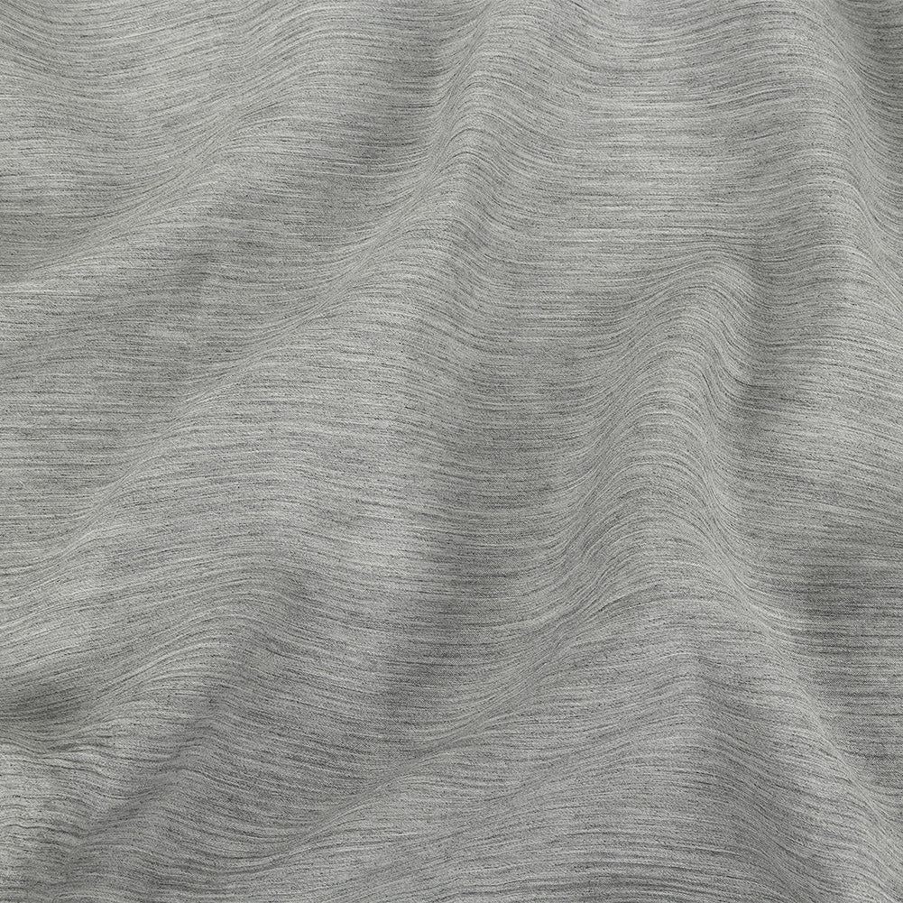 Italian Heathered Gray Gauzy Crinkled Viscose Scrim Italian Heathered Gray Gauzy Crinkled Viscose Scrim