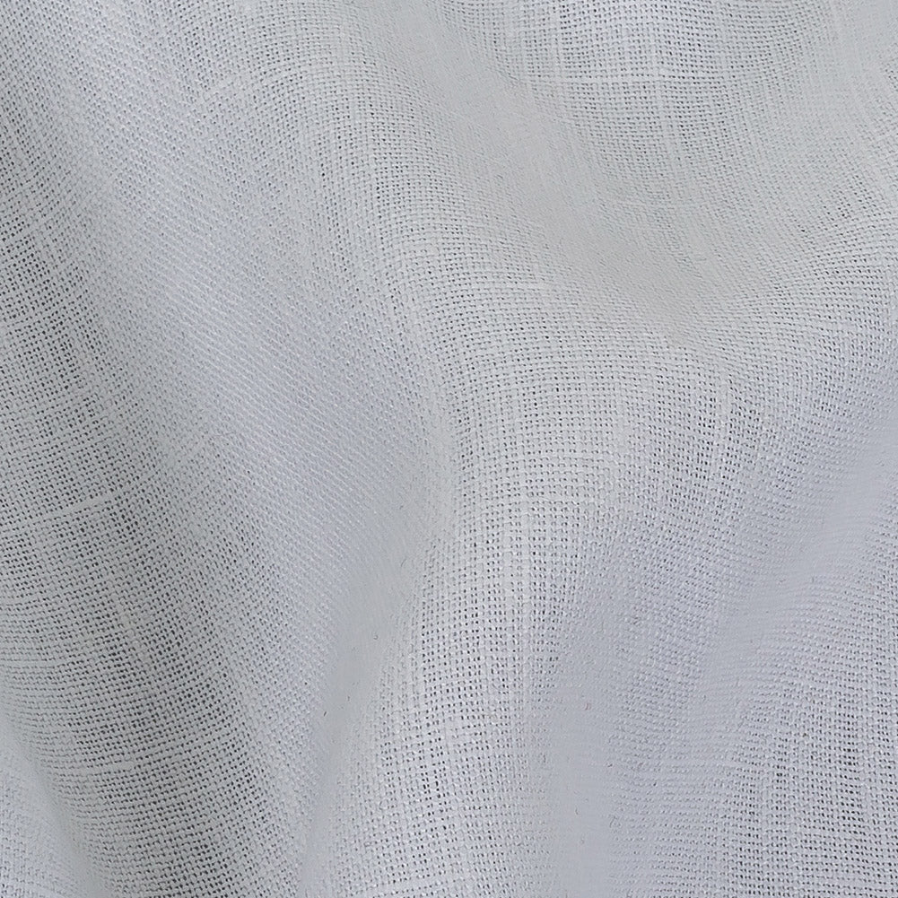 Medium Weight Linen Woven - White - Elko Collection Full Medium Weight Linen Woven - White - Elko Collection Full