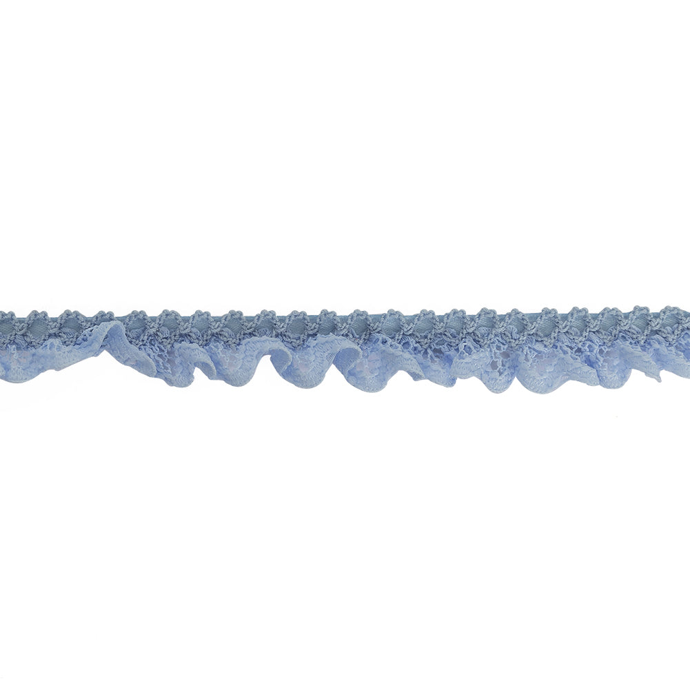 Periwinkle Criss Cross Crochet Trimming - 0.625" Periwinkle Criss Cross Crochet Trimming - 0.625"