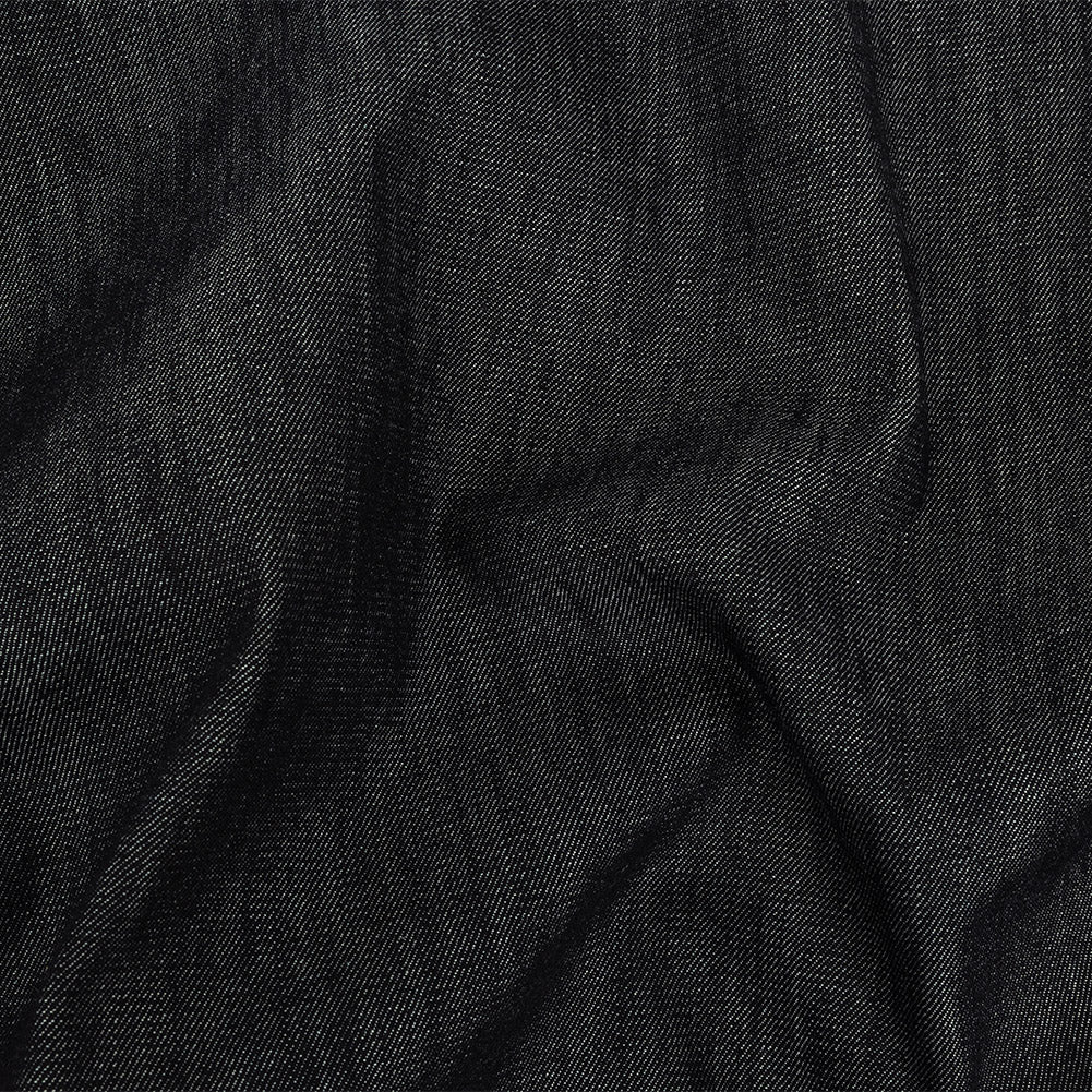 Heavyweight Blue Graphite Cotton Denim Twill Heavyweight Blue Graphite Cotton Denim Twill