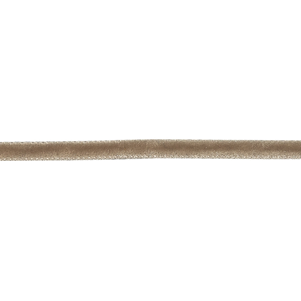 Smoke Gray Single Face Velvet Ribbon - 0.125" Detail Smoke Gray Single Face Velvet Ribbon - 0.125" Detail