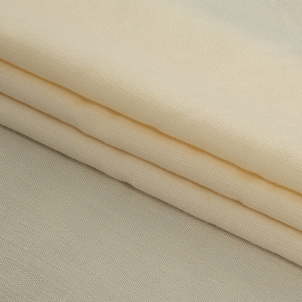 Stretch Linen Woven - Ecru - Asturias Collection Stretch Linen Woven - Ecru - Asturias Collection