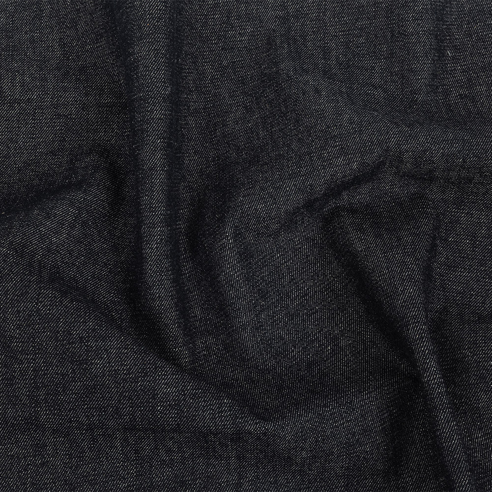 Medium Weight Dark Navy Cotton Denim Twill Medium Weight Dark Navy Cotton Denim Twill
