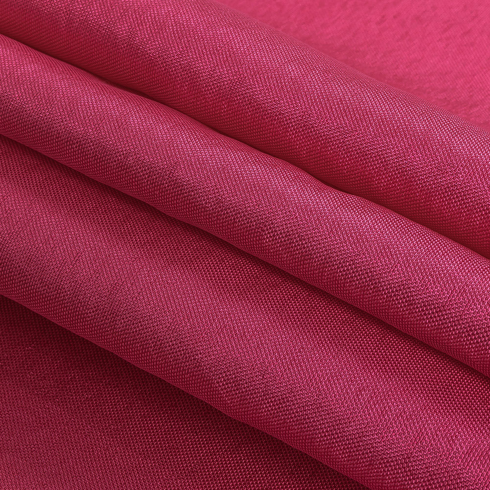 Radiant Structural Lame - Raspberry Parfait Folded Radiant Structural Lame - Raspberry Parfait Folded