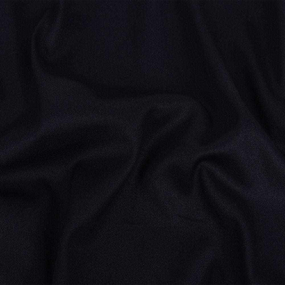 Medium Weight Midnight Navy Heavy Stretch Cotton Twill Medium Weight Midnight Navy Heavy Stretch Cotton Twill