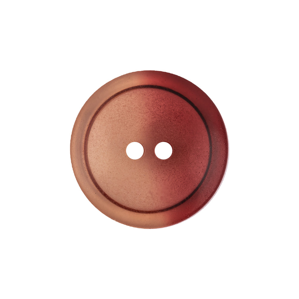 Italian Rosedust and Sunset 2-Hole Plastic Button - 36L/23mm Detail Italian Rosedust and Sunset 2-Hole Plastic Button - 36L/23mm Detail