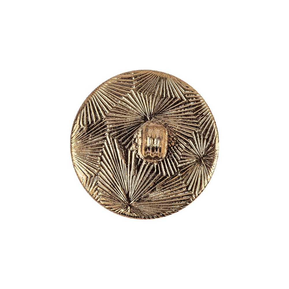 Vintage Swarovski Pearl, Crystal Rhinestones and Gold Metal Shank Back Button - 34L/21.5mm Detail Vintage Swarovski Pearl, Crystal Rhinestones and Gold Metal Shank Back Button - 34L/21.5mm Detail