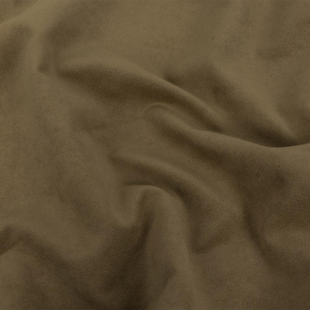 Italian Military Olive Faux Ultrasuede Italian Military Olive Faux Ultrasuede