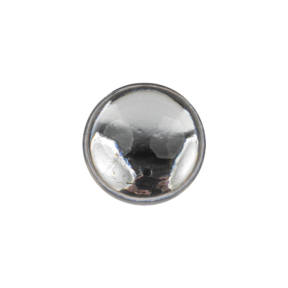 Vintage Swarovski Crystal Aluminum Foiled Dome-Shaped Shank Back Button - 28L/18mm Vintage Swarovski Crystal Aluminum Foiled Dome-Shaped Shank Back Button - 28L/18mm