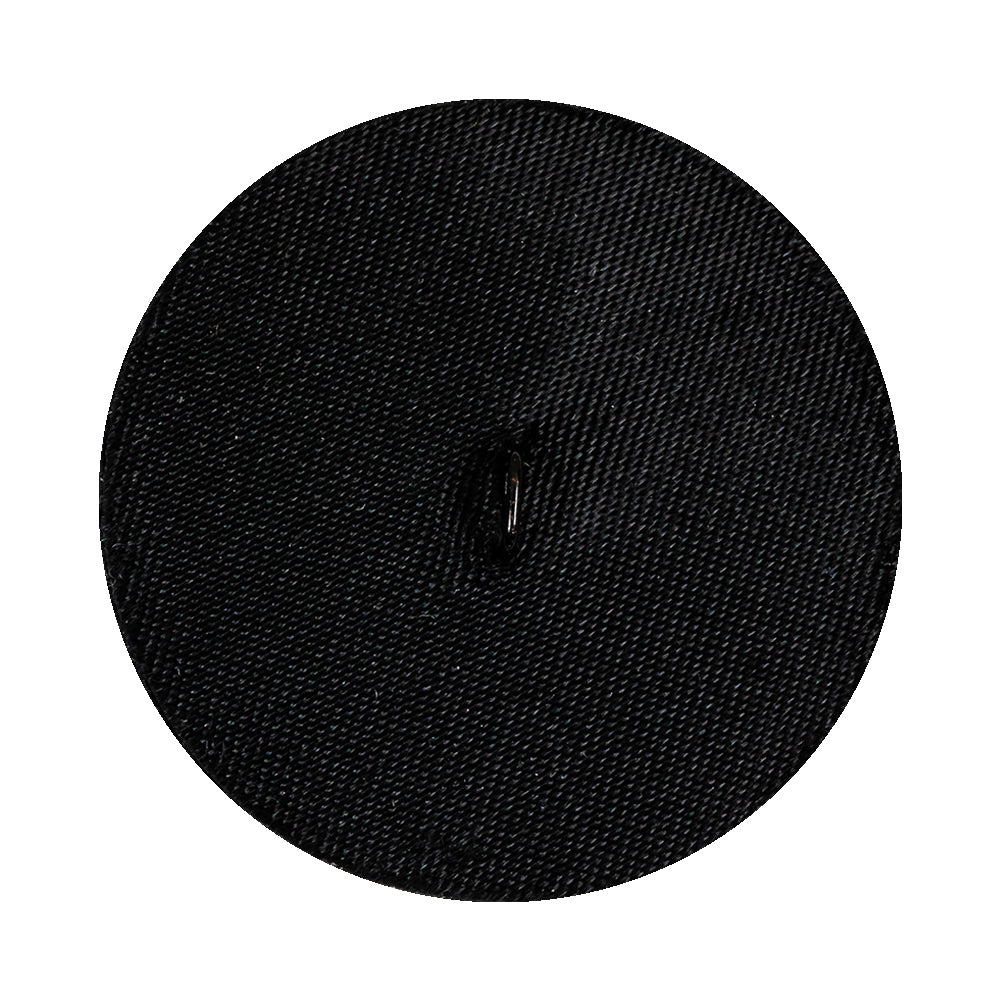 Vintage Blue Iris Beaded Dome Shaped Button - 55L/35mm Detail Vintage Blue Iris Beaded Dome Shaped Button - 55L/35mm Detail
