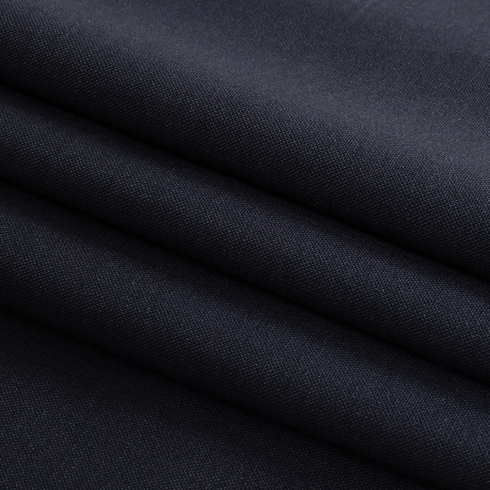 Theory Dark Navy Stretch Wool Suiting Folded Theory Dark Navy Stretch Wool Suiting Folded