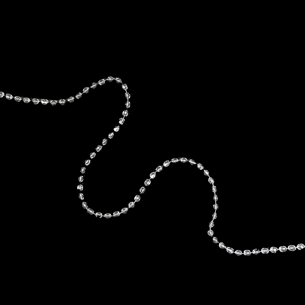 Vintage Crystal Beaded Strand - 4mm Vintage Crystal Beaded Strand - 4mm